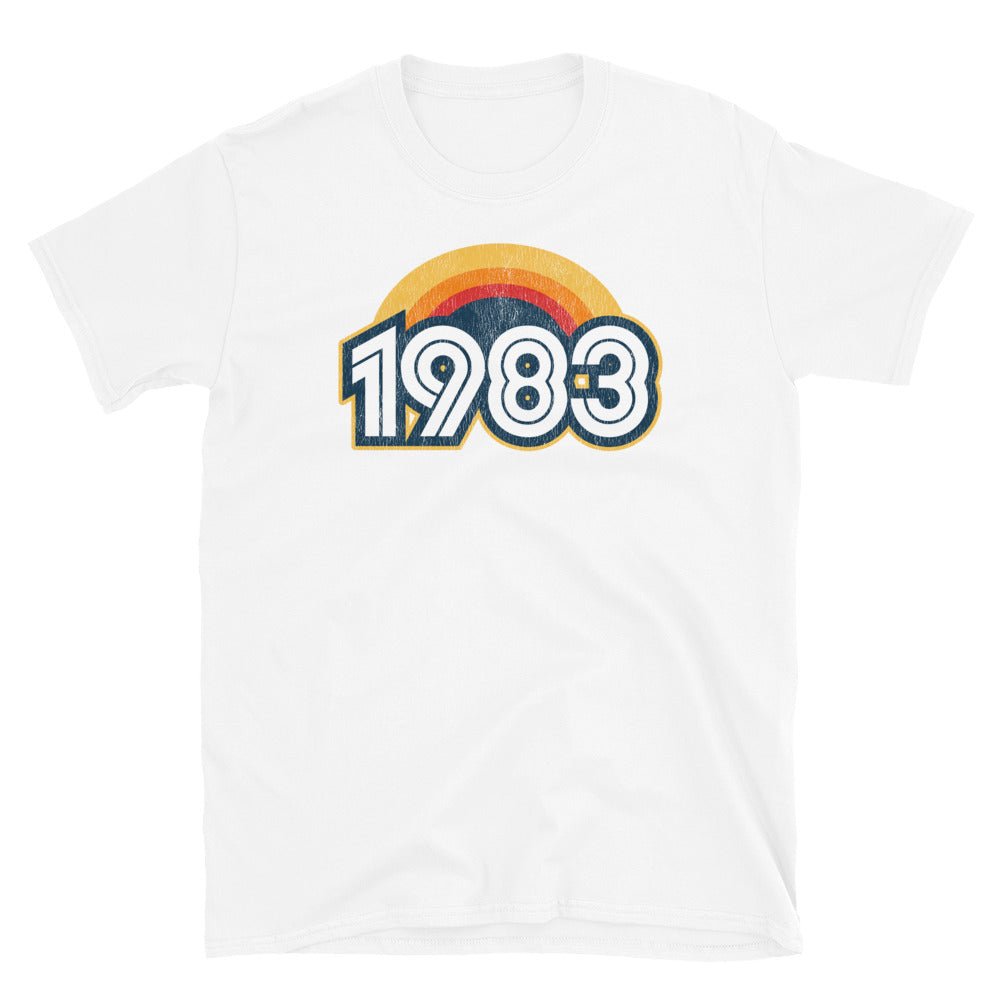1983 Retro Horizon Short-Sleeve Unisex T-Shirt - Styleuniversal