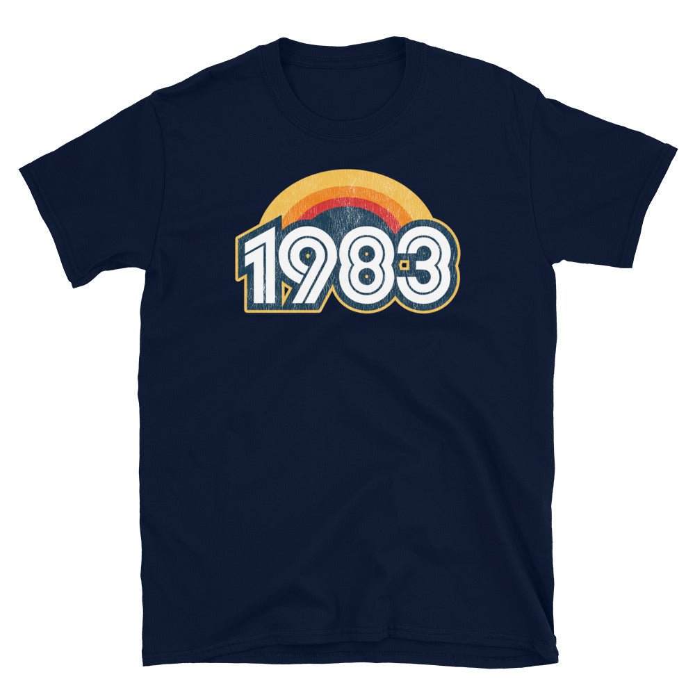 1983 Retro Horizon Short-Sleeve Unisex T-Shirt - Styleuniversal