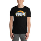 1984 Retro Horizon Short-Sleeve Unisex T-Shirt - Styleuniversal