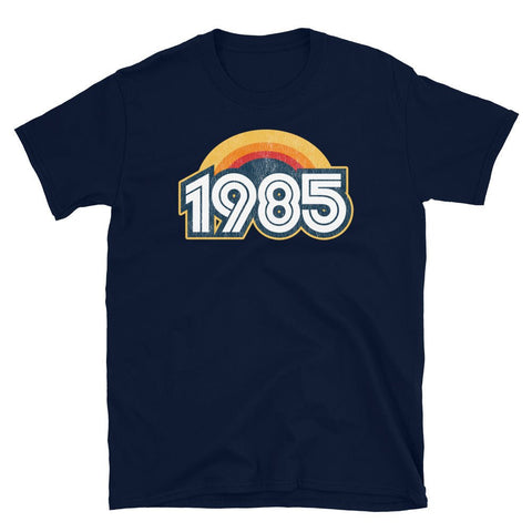 1985 Retro Horizon Short-Sleeve Unisex T-Shirt - Styleuniversal