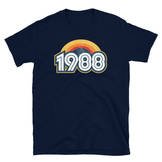 1988 Retro Horizon Short-Sleeve Unisex T-Shirt - Styleuniversal