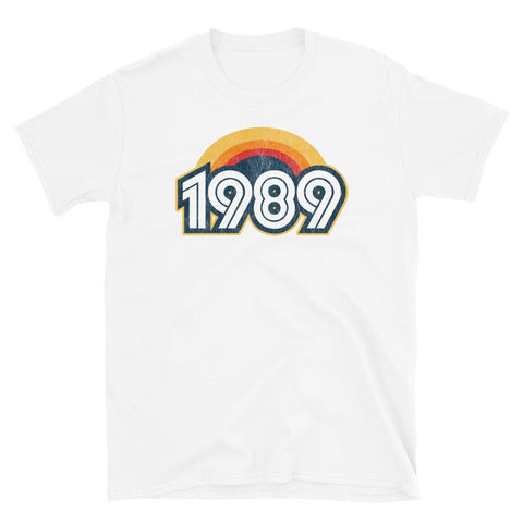 1989 Retro Horizon Short-Sleeve Unisex T-Shirt - Styleuniversal