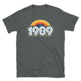 1989 Retro Horizon Short-Sleeve Unisex T-Shirt - Styleuniversal