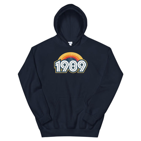 1989 Retro Sunset Unisex Hoodie - Styleuniversal
