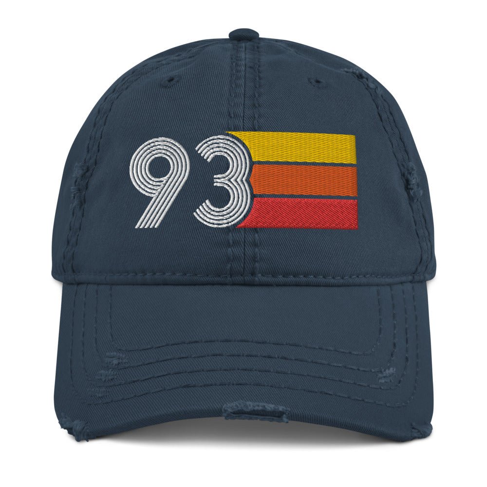 1993 Retro 93 Distressed Dad Hat - Styleuniversal