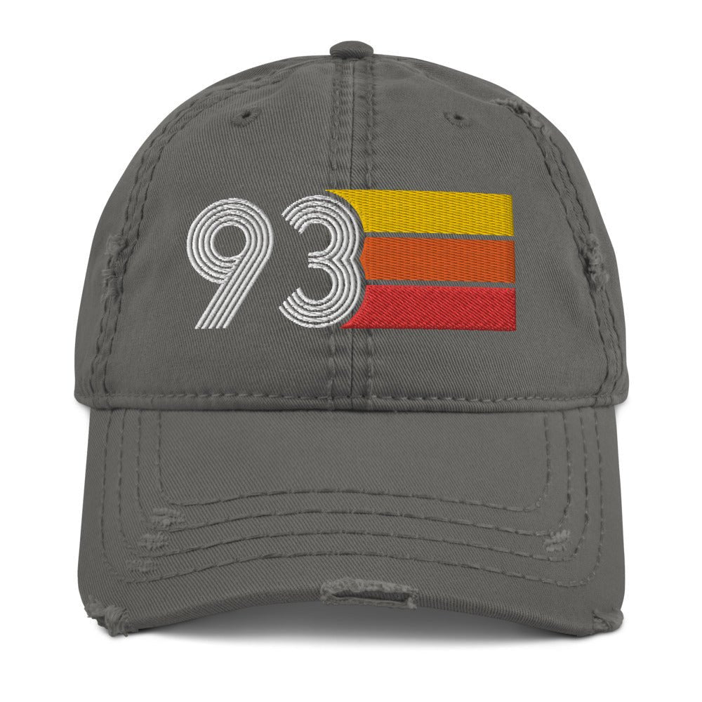 1993 Retro 93 Distressed Dad Hat - Styleuniversal