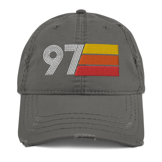 1997 Retro 97 Distressed Dad Hat - Styleuniversal