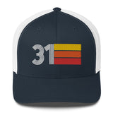 31 Retro Trucker Hat Birthday Gift Cap Decoration Party Idea for Women Men - Styleuniversal