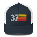 37 Retro Trucker Hat Birthday Gift Cap Decoration Party Idea for Women Men - Styleuniversal