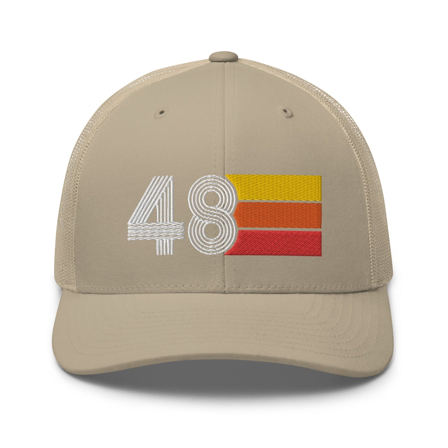 48 Retro Trucker Hat Birthday Gift Cap Decoration Party Idea for Women Men - Styleuniversal