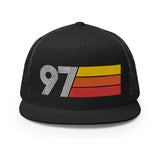 97 - 1997 Flat Bill Mesh Back Trucker Cap