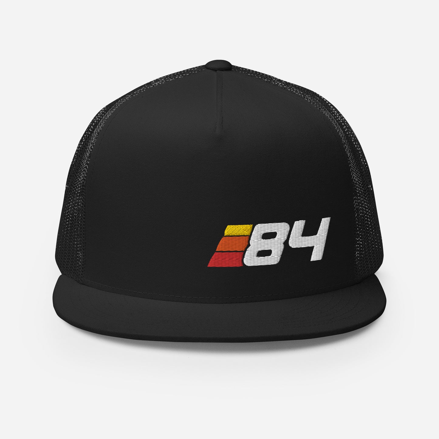 84 - Retro Sport Flat Bill Trucker Cap
