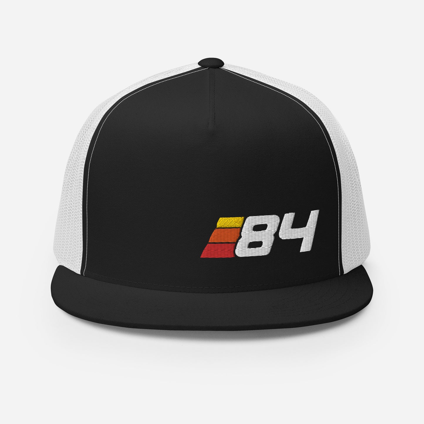 84 - Retro Sport Flat Bill Trucker Cap
