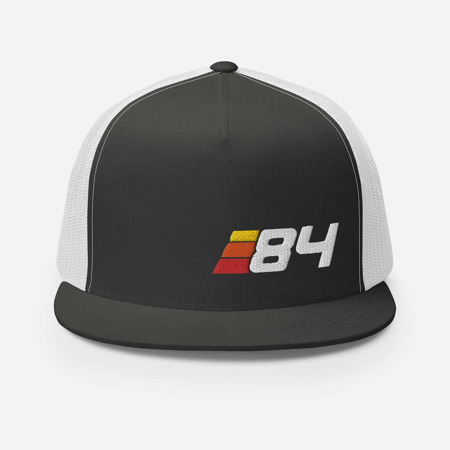 84 - Retro Sport Flat Bill Trucker Cap