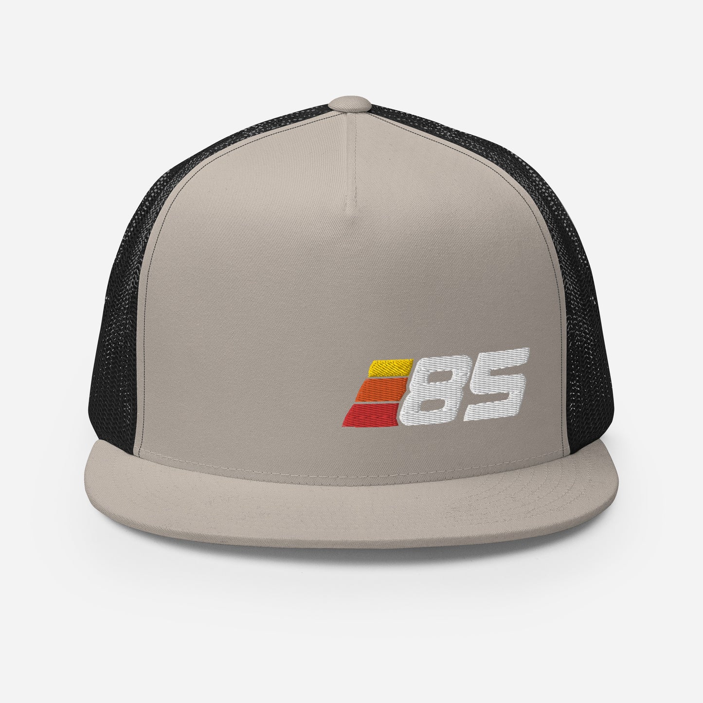 85 - Retro Sport Flat Bill Trucker Cap