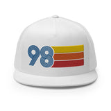 98 - 1998 Flat Bill Mesh Back Trucker Cap