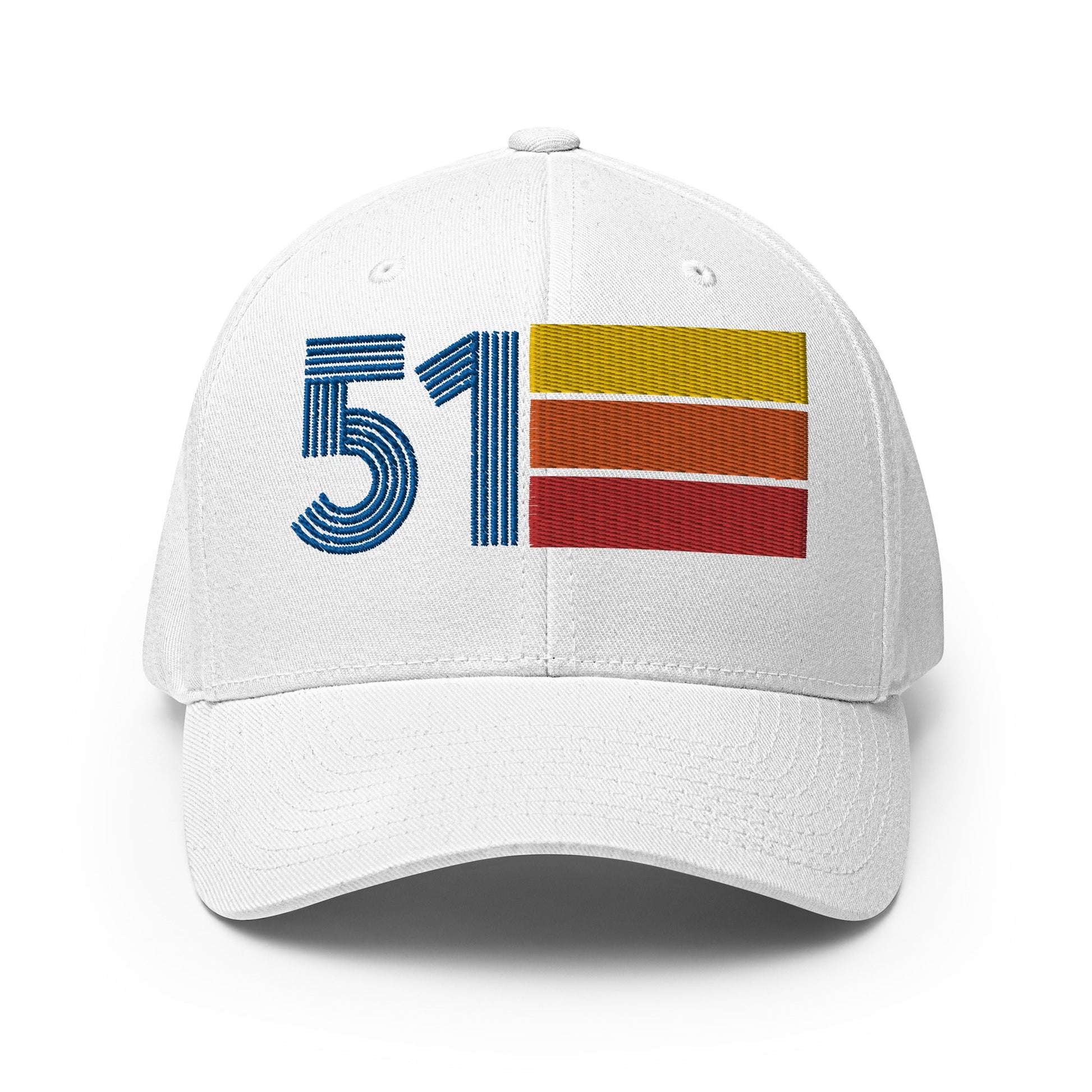 51 1951 FlexFit Closed Back Baseball Hat - Styleuniversal