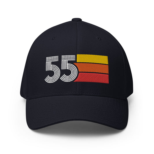 55 1955 FITTED BASEBALL CAP - Styleuniversal