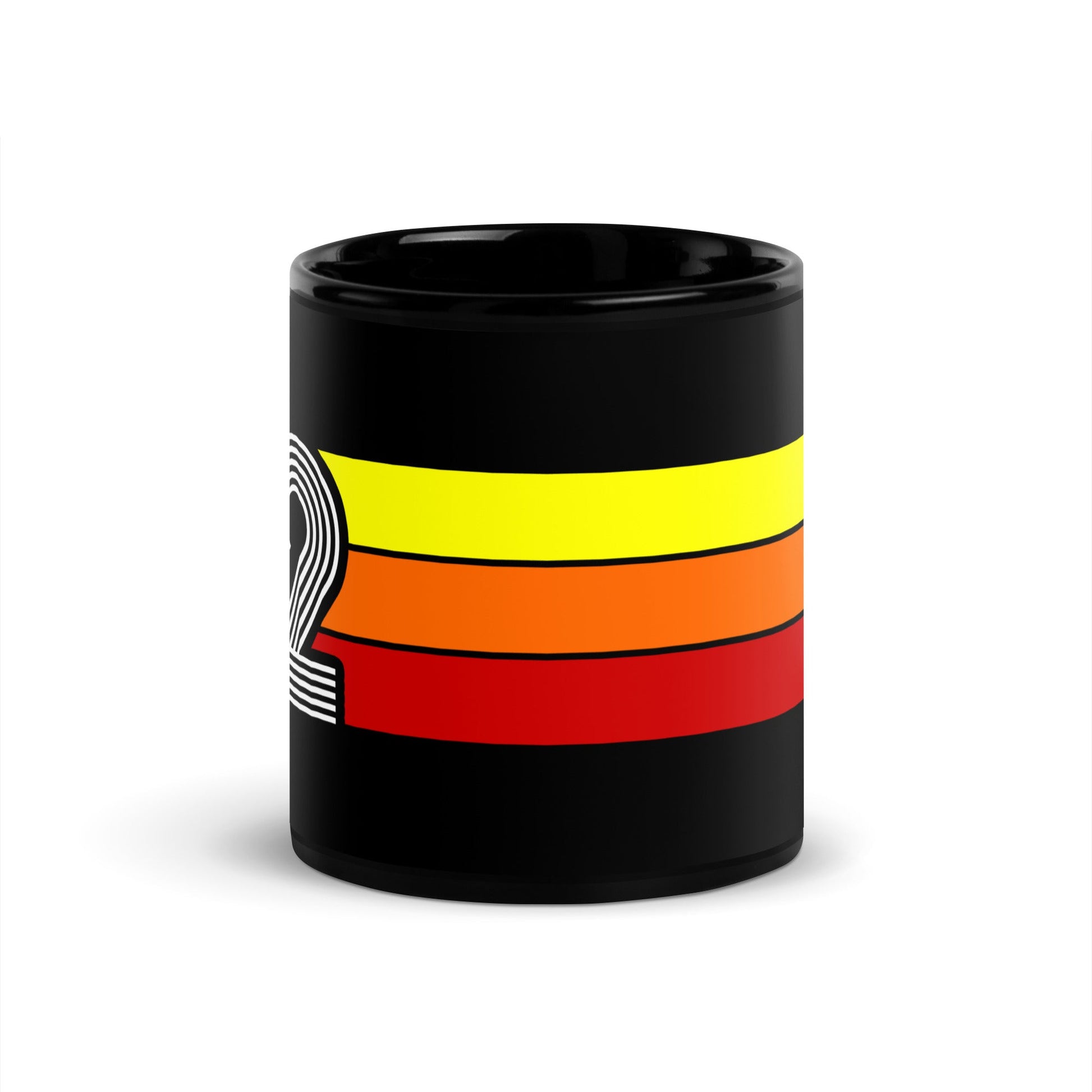 62 - 1962 Retro Tri-line 11oz Black Glossy Mug - Styleuniversal
