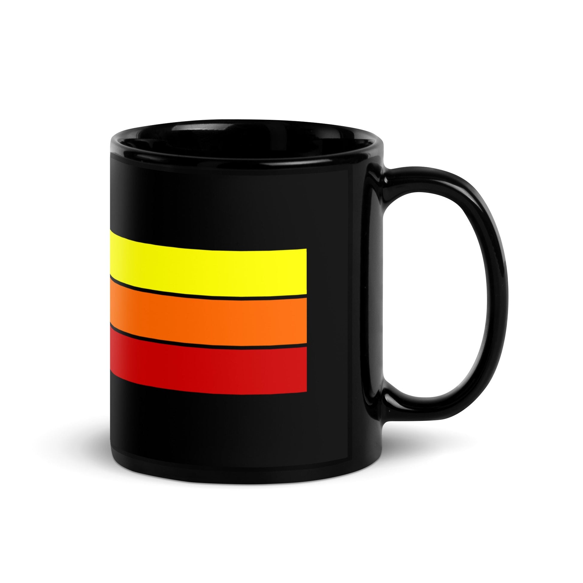 62 - 1962 Retro Tri-line 11oz Black Glossy Mug - Styleuniversal