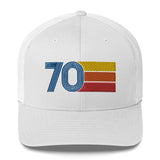 70 Number Retro Trucker Hat 1970 Birthday Gift Cap Decoration Party Idea for Women Men - Styleuniversal