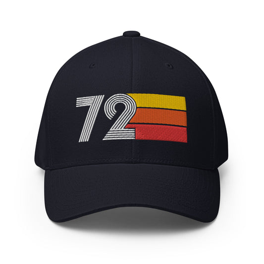 72 1972 FITTED BASEBALL CAP - Styleuniversal