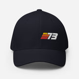 73 - Retro Sport 1973 Flexfit Closed Back Structured Twill Cap - Styleuniversal