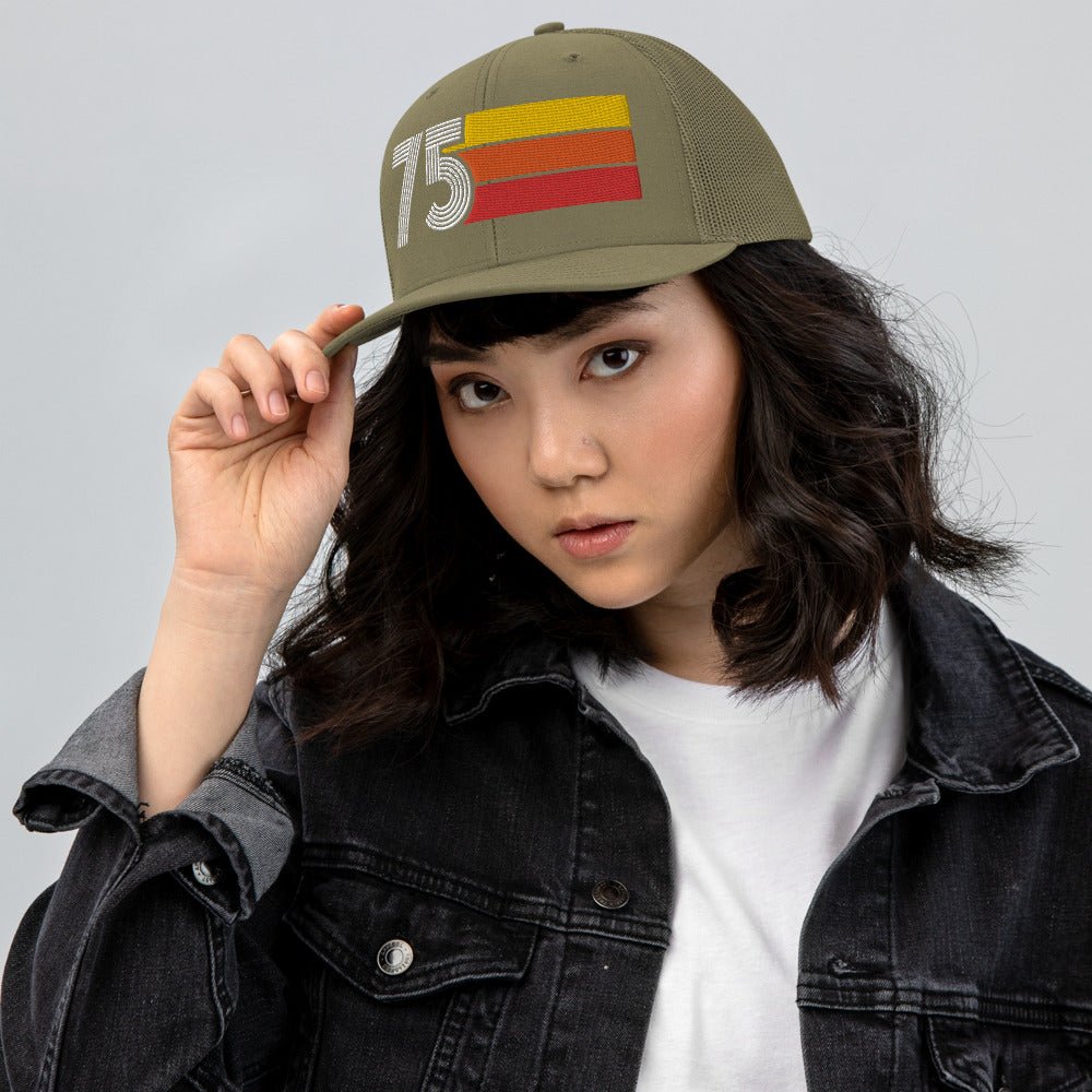 75 - 1975 Retro Richardson 112 Trucker Hat for Men Women - Styleuniversal