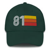 Retro Tri-Line 1981 Baseball Dad Hat