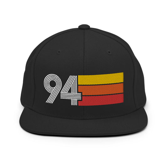 94 - 1994 Retro Tri-Line Snapback Hat