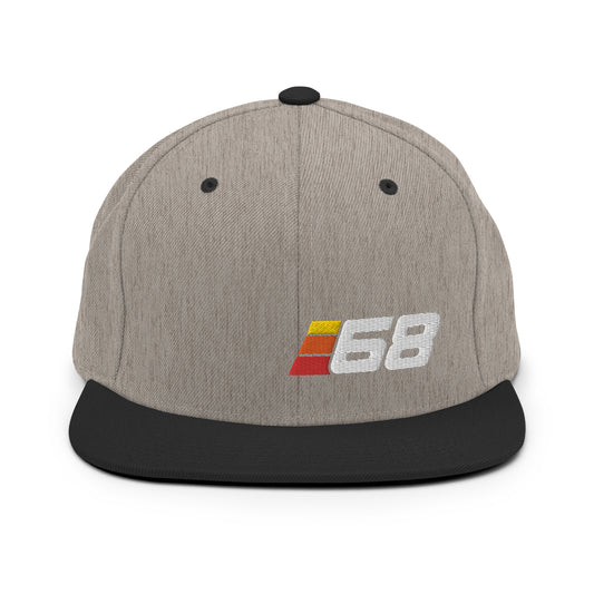 68 1968 Retro Sport Snapback Hat