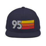 95 - 1995 Retro Tri-Line Snapback Hat