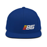 86 1986 Retro Sport Snapback Hat