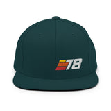 78 1978 Retro Sport Snapback Hat