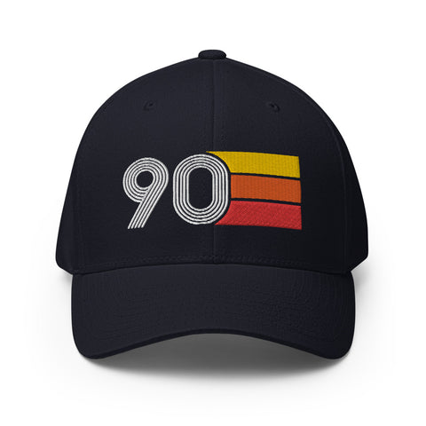 1990 90 vintage retro birthday gift for men women him her party idea baseball hat
