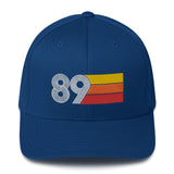 89 1989 Retro Fitted Baseball Cap