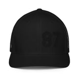 87 - Number Only Closed-back trucker cap