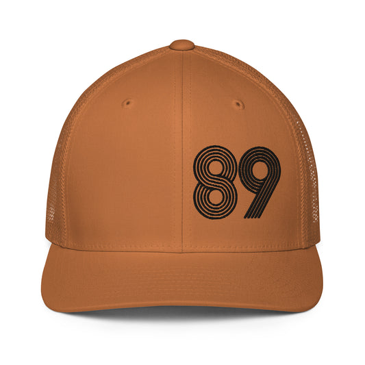 89 - Number Only Closed-back trucker cap
