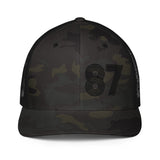 87 - Number Only Closed-back trucker cap