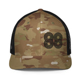 88 - Number Only Closed-back trucker cap