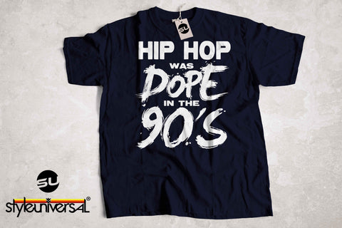 Hip Hop Was DOPE in the 90's Short-Sleeve T-Shirt - Styleuniversal