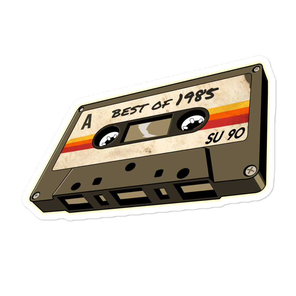 85 - Best of 1985 - Retro Cassette Tape Vinyl Decal stickers