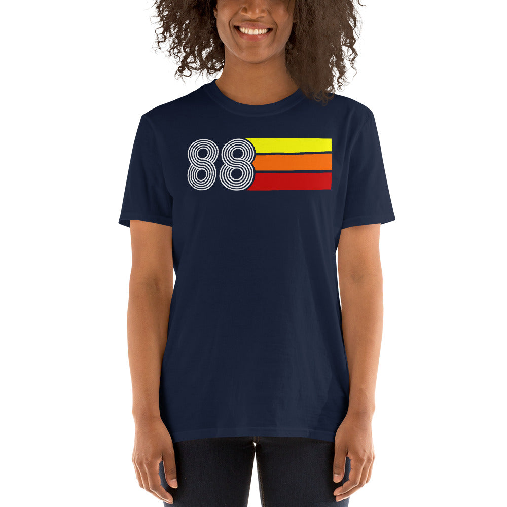 Retro Expo 1988 Men's Women's Short-Sleeve Unisex T-Shirt