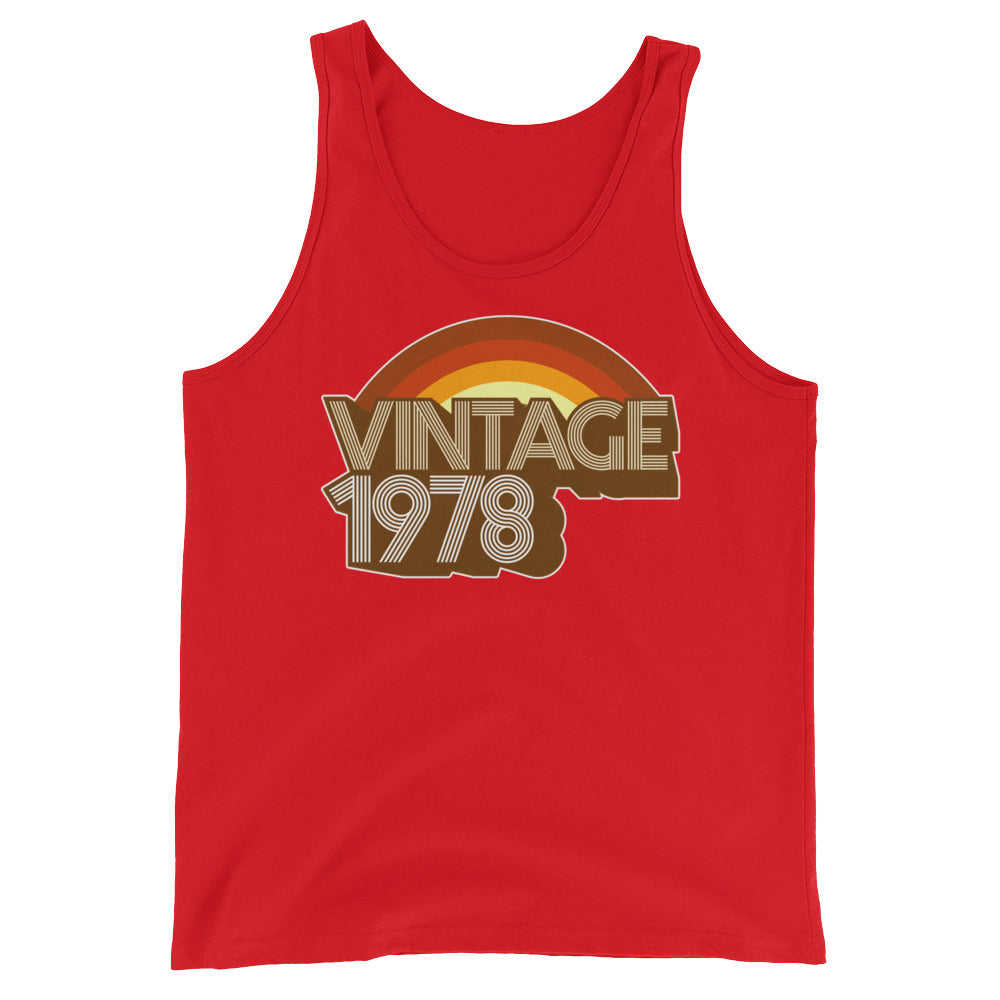 Vintage 1978 Retro Expo Unisex  Tank Top - Styleuniversal