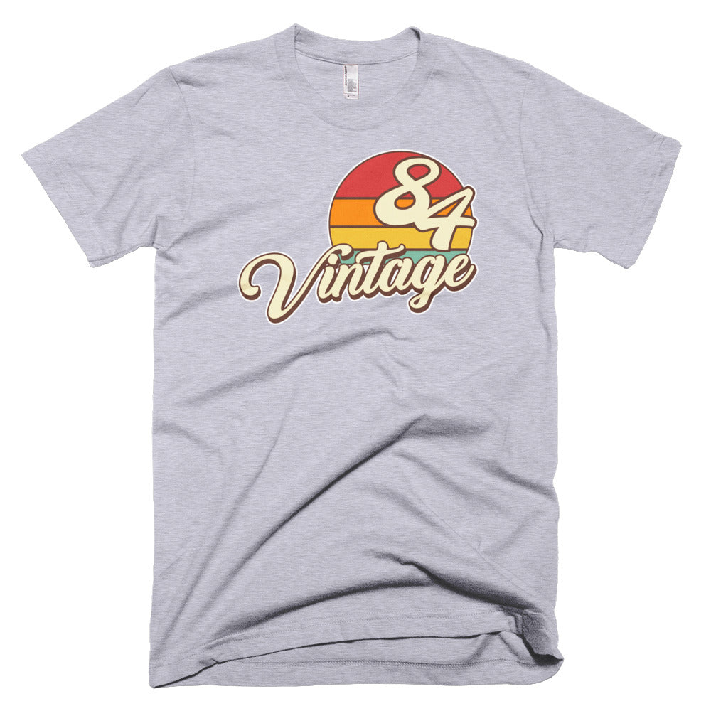 Vintage 1984 Retro Birthday Short-Sleeve T-Shirt - Styleuniversal