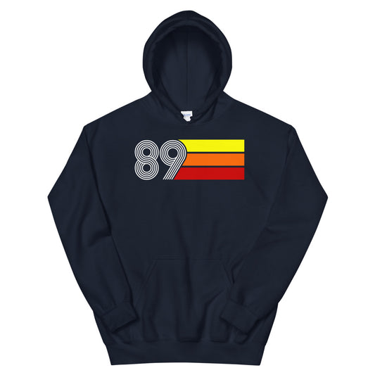 Retro Expo 1989 Men's Women's Unisex Hooded Sweatshirt
