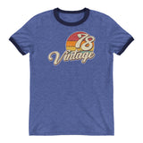 Vintage 1978 Retro Ringer T-Shirt - Styleuniversal