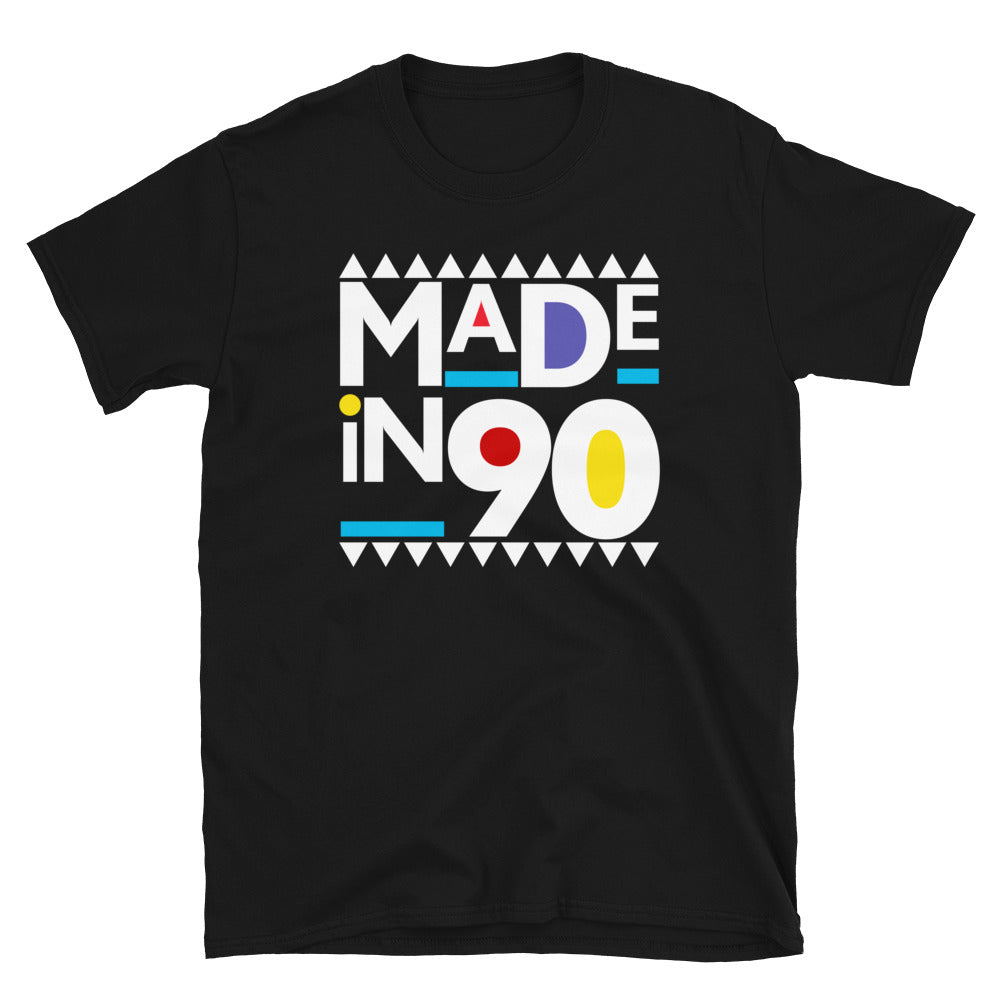 Made in 1990 Retro 90s Short-Sleeve Unisex T-Shirt
