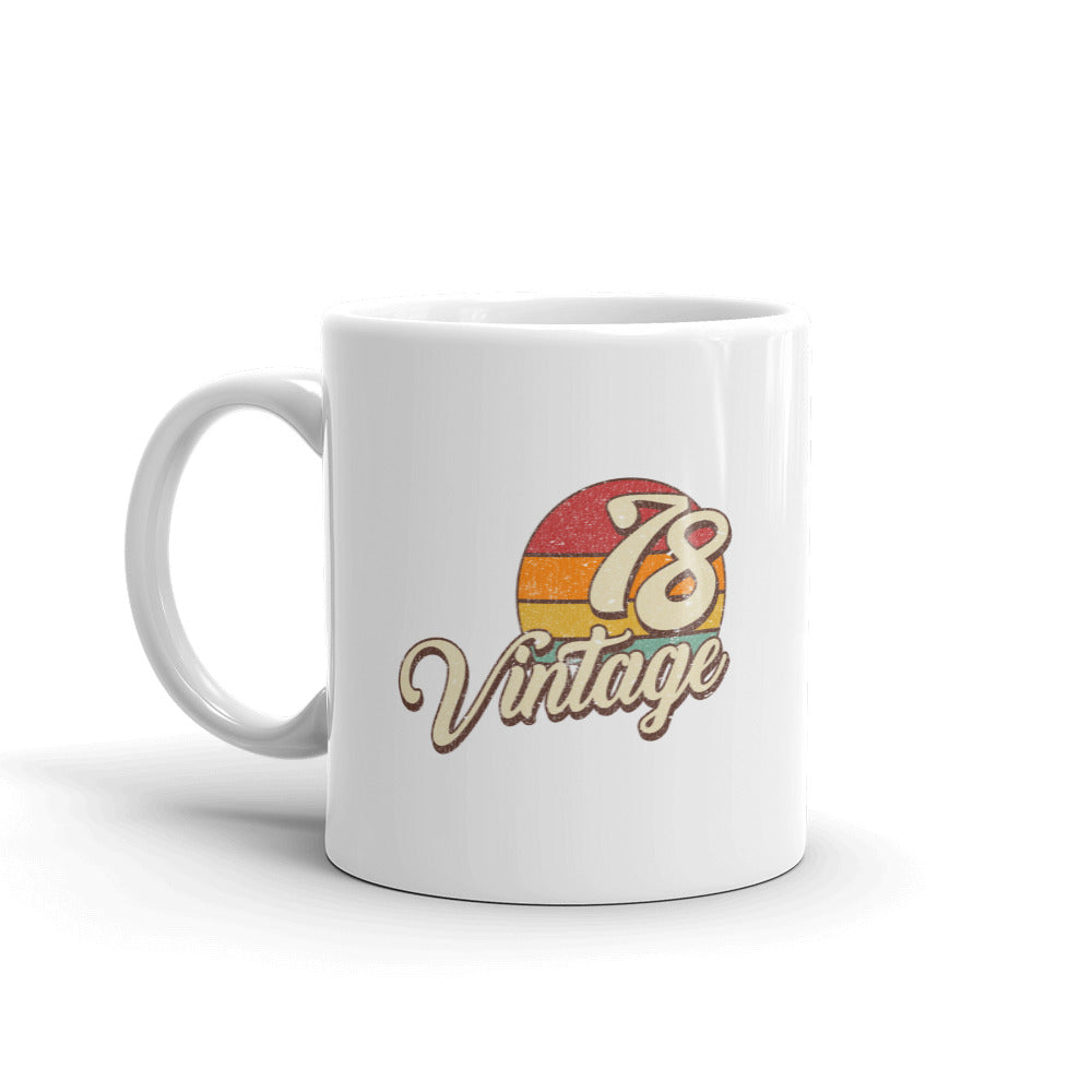 Vintage 1978 Birthday Mug - Styleuniversal
