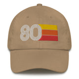 Retro Tri-Line 1980 Baseball Dad hat